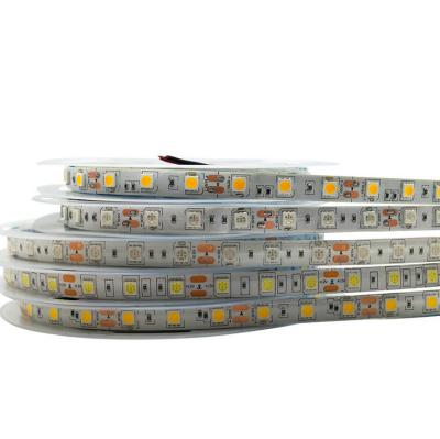 China 5M LED Strip 5050 DC12V LED Residential Flexible Light 60LED/m RGB/White/Warm LED Waterproof White Flexible Strip for sale