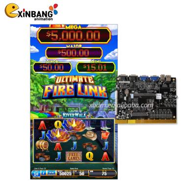 China Fire Link River Walk Casino Game Machine Board Arcade Coin Operated Game Board For Sale Fire Link Ultimate for sale