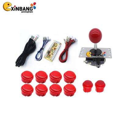 China 1Player Delay Arcade DIY Kit USB Zero Encoder To PC PS3 Arcade Sanwa Joystick And Push Buttons For Arcade Mame C2000.008 for sale