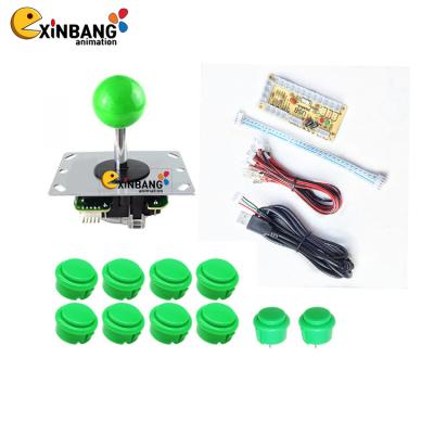 China 1Player Delay Arcade DIY Kit USB Zero Encoder To PC PS3 Arcade Sanwa Joystick And Push Buttons For Arcade Mame C2000.008 for sale