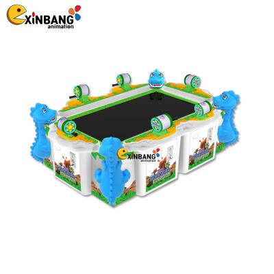 China Customized Island Kids Dinosaur Rescue Coin Operated Game 6 Players Game Machine Arcade Game Machine W175*D120*H75CM for sale