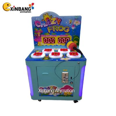 China 2020 Crazy Frog Game City Percussion Class Entertainment Frog Amusement Machine Electromechanical Equipment Xb202004 for sale