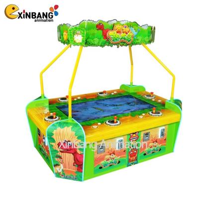 China Customized 2022 Large Parent-child Game Machine 6 People Dinosaur Island Kids Game Machine Arcade Game Machine Rescue Dinosaur Island for sale