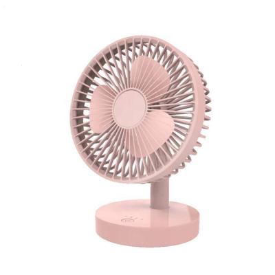 China Hot Selling New Arrivals 6 Inch USB Charging Air Cooling Portable Rechargeable Fan Lower Noise for sale