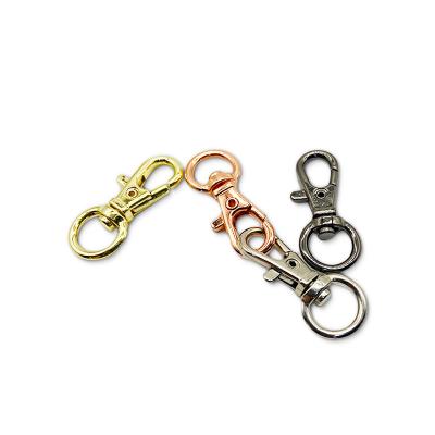 China Luggage Bag Accessories Shape Buckle Hardware Metal Snap Swivel Black Outdoor Camping Spring Hook Grocery Cart Trolley Stroller for sale