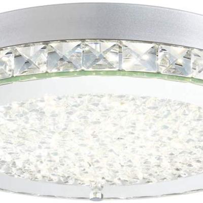 China Factory Supplier New Product Customization Modern Crystal Chandelier LED Flush Mount Light for sale