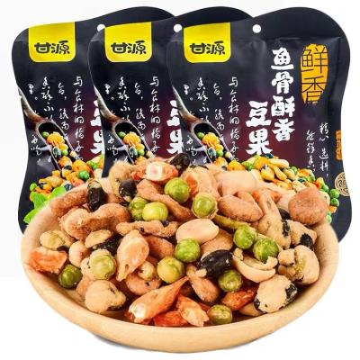 China Chinese Professional Manufacturer GAN YUAN Brand Pulses Series Fishbone Flavor75 Grams Leisure Food for sale