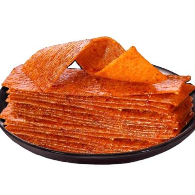 China 2021 new hot sale xian GE braise in spicy soy sauce fish fillet 101g strip for sale