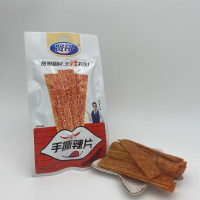 China China XIAN GE best-selling dry snack vegetarian meat slices101g for sale