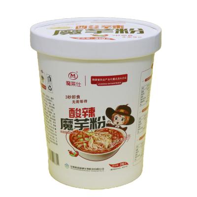 China Low-CARB Hot Fast Food Konjac Konjac 310g Pasta Noodle Rice Noodle Powder And Sour for sale