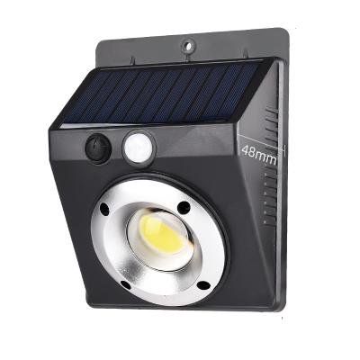 China Polycarbonate 16 COB Outdoor Motion Sensor Solar Led Wall Mounted Garden Light for sale