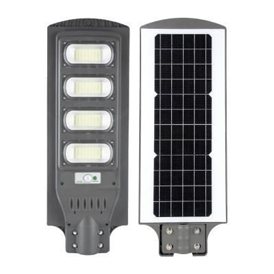 China Unborn ROAD Dusk Motion Sensor All In One Led Solar Street Lights 120w With Remote Control for sale