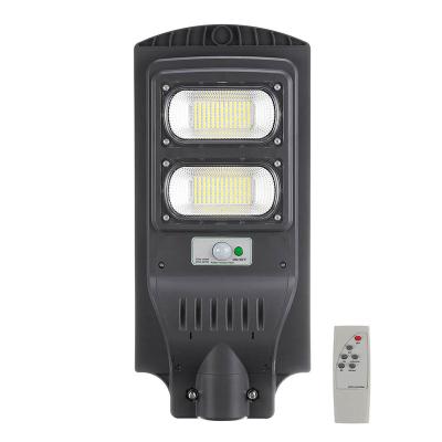 China Outdoor ROAD All In One Motion Sensor 60w Solar Light Street Light With Remote Control for sale