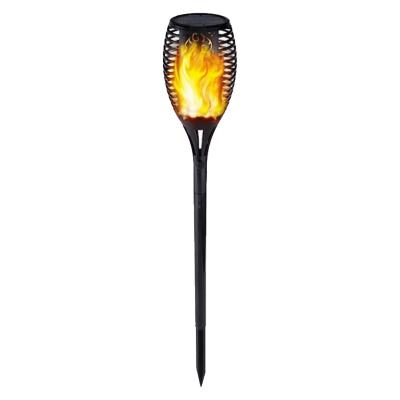 China LANDSCAPE Flames Flickering 12 Led Track Solar Lawn Flame Light For Garden Landscape for sale