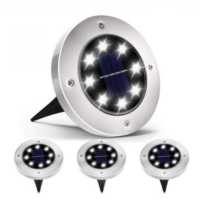 China Led 4 8 By 16 Outdoor LANDSCAPE Stainless Steel Led Solar Garden Light For Patio Pathway for sale