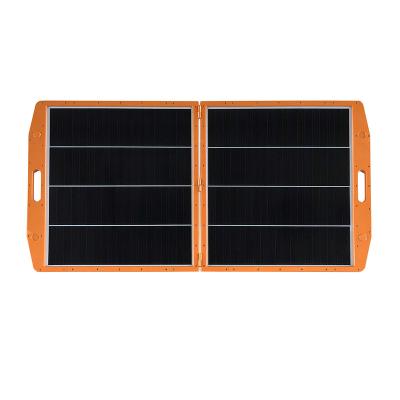 China High Profile Folding Solar Panel 120W Rigid Collapsible Solar Panel For Outdoor Camping 158.75*24.2mm for sale