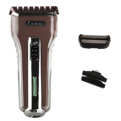 China Wholesale Kemei KM-A588 Mini Cheap Manual Electric Rechargeable Shaver Twin Blade Kemei Electric Razor for sale