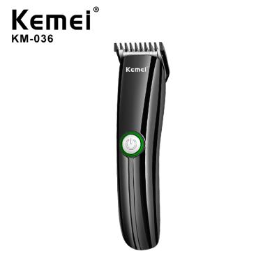 China KM-036 Commercial Electric Hair Trimmer Trimer Beard Trimmer Rechargeable Battery Thrusting Machine Battery Barber Scissor Razor Hair Cut Shear for sale