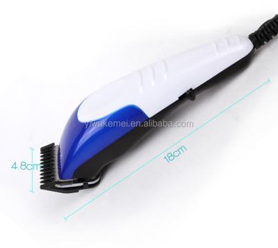 China KM-08-53 household kemei clipper plug to play hair trimmer with streamline design HOT SALE for sale