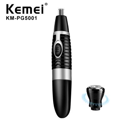 China 2021 New Household Care PG-5001Men Electric Nose Hair Trimmer Hair Cutting Machine, Kemei Wholesale Trimmer for sale