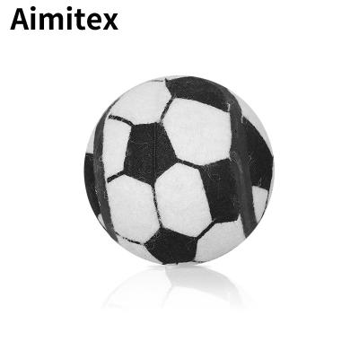 China Aimitex High Quality Viable Interactive Dog Toy Pet Training Soccer Ball Squeaky Dog Chew Toys for sale