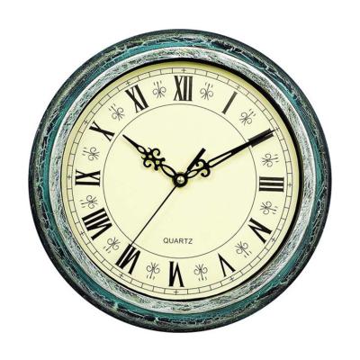 China CLASSIC Antique Classic Retro Metal European Stylish Wall Clock for sale