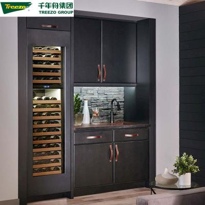 China Melamine Modern Custom House Furniture Hot Selling Modern Design MDF Modular Simple Wooden Sideboard Model Cupboards for sale