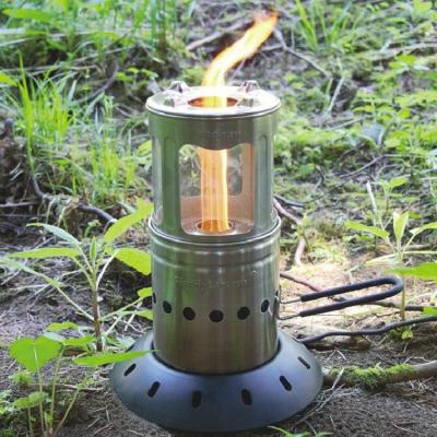 China Outdood Efficient Camping Stainless Steel Pellet Collapsible Camping Stove for sale