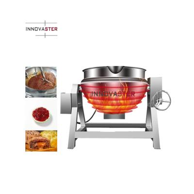 China Electric Steam Cooker Jacketed Kettle for Boiling and Mixing in Commercial Kitchen for sale