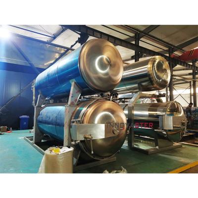 China Farms Water Spray Canned Crab Meat Small Pasteurization Machine for Food Industry for sale