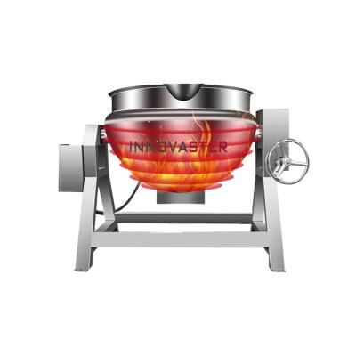 China 800L automatischer Dampfgas-Kessel zum Mischen und Kochen von Marmeladen zu verkaufen