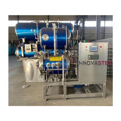 China Stainless Steel Food Sterilizer Autoclave Retort Machine for Food Beverage 2100 KG for sale