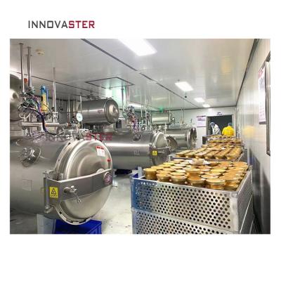 Cina Commercial Horizontal Pet Canned Beverage Water Spray Sterilization Retort in vendita