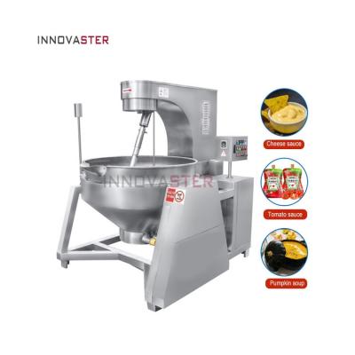 China Silver Automatic Cooking Mixer/Jacketed Cooking Kettle/Mixer Cook with Electric Heating for sale