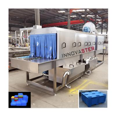 China 6000*2800*2200 Stainless Steel Tray Washer for Pallet Washing Efficiency in Commercial for sale