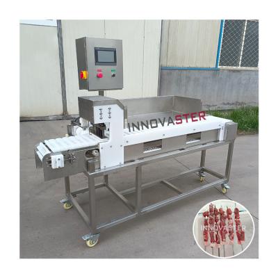 China 2000*730*1630mm KEBAB Automatic Barbecue Meat Skewer Machine for Perfectly Cooked Meat for sale