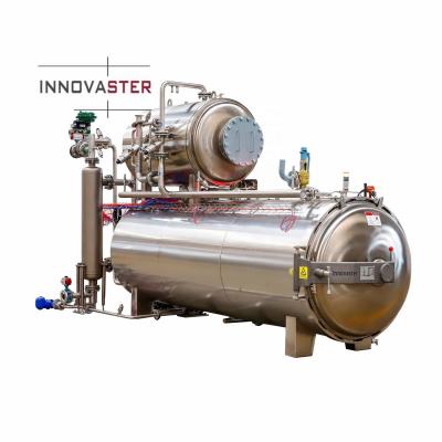 China Lunch Meat Water Spray Autoclave Retort Machine voor het conserveren 1100*1200*1500MM Grootte Te koop