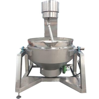 China Industrial Ketchup Sauce and Jam Tilting Planetary Cooking Mixer Silver for sale