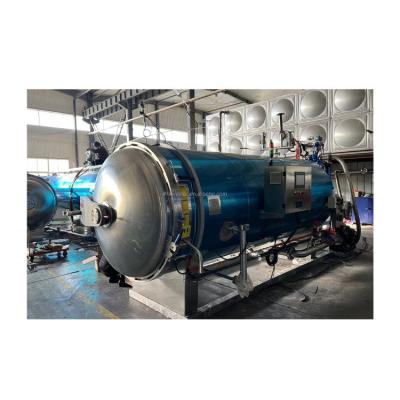 China Multifunctional Hot Water Spray Autoclave Retort Sterilization Machine for Class Jars for sale