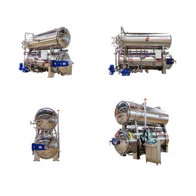 China 1KW Full Automatic Batch Retort for Canned Tuna F0 Static Hot Water Immersion Machine for sale