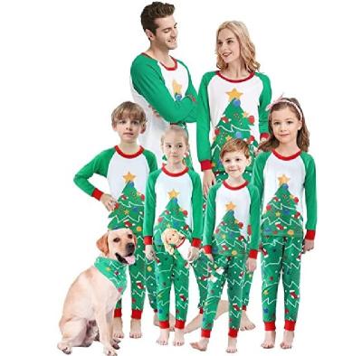 China Thermal Support customization family pajamas matching sets Sleepwear nighty christmas family pajamas OEM christmas family pajamas sets for sale