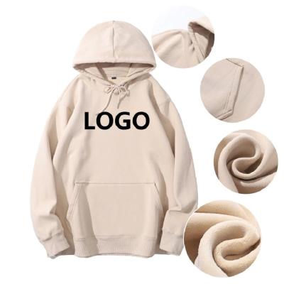 China Waterproof custom logo plain fleece heavyweight hoodie mens pullover hoodie  oversized Heavy high quality custom heavyweight hoodie for sale