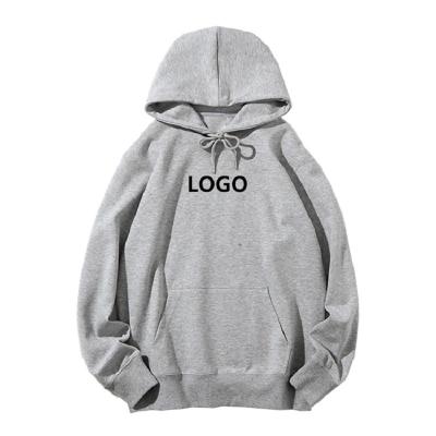 China Waterproof hoodie logo custom Women Knitted Cotton Fleece Breathable Casual  streetwear hoodie custom hoodie drawstrings for sale