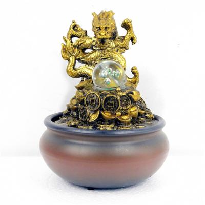 China China Resin Fountain Table Decoration Crafts for sale