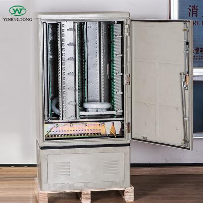 China SMC Hardware FTTH 576 Core Fiber Optic Splitter Waterproof Dustproof Outdoor High Quality Cabinet For Sale for sale