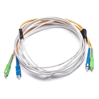 China FTTH FTTB FTTX Good Network Sale Customized FTTH SC To SC Jumper Cable Jumper Optical Fiber Cords On Low Price for sale