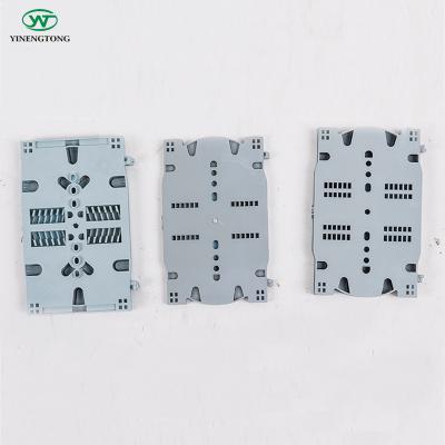 China Wholesale FTTH FTTX Network Fiber Optic Box Splice Tray 24 Core FTTH Splice Tray for sale