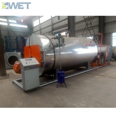 China WNS Horizontal Light Series 1.25mpa 10 10t Ton Watertube Boiler Oil Fired Steam Boiler for sale