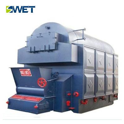 China 12.3 Square Meter Plant Biomass Coal Fired Water Boiling Machine Steam Boiler for sale