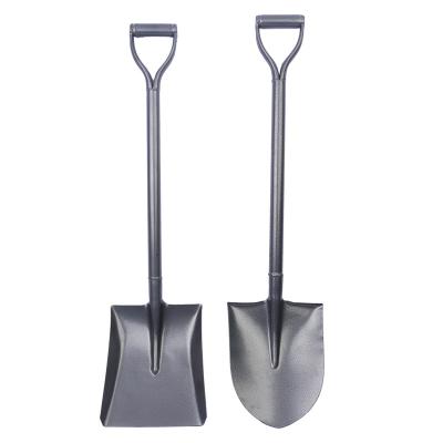 China Farming shovel shovel with handle agriculture steel garden around handle shovel metal steel shovel with handle for sale